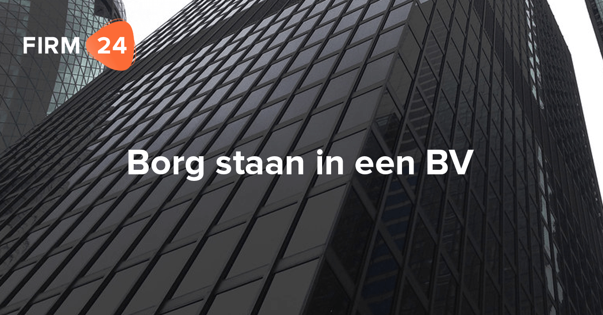 borg staan in een bv